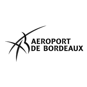 Logo Aéroport Bordeaux-Mérignac — client Aquitainevent